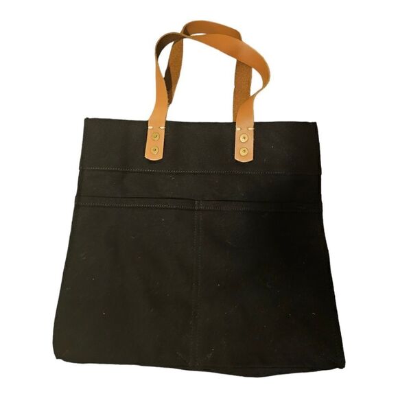 FEED Projects Canvas Tote in Black - Picture 2 of 7